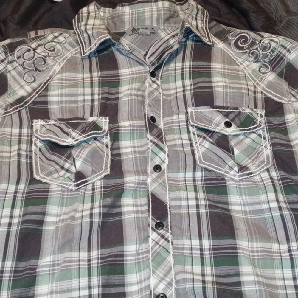 Mens Surplus large dress shirt